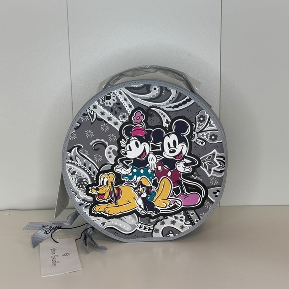 Vera Bradley Handbags - Vera Bradley Disney Whimsy Cosmetic Case in the Mickey Mouse Piccadilly Paisley